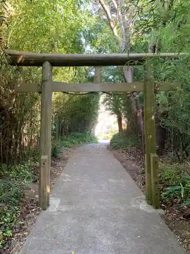 御嶽神社の鳥居