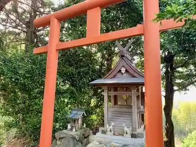 稲荷神社（名称不明）の鳥居