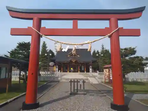 美瑛神社の鳥居