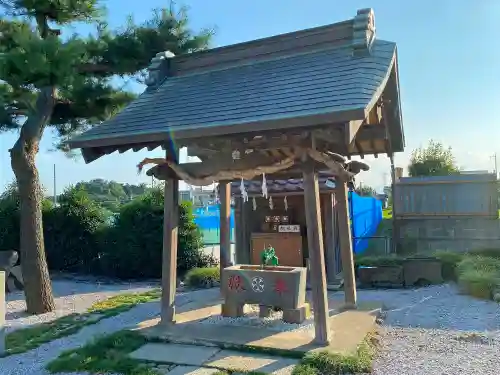 勝呂神社の手水