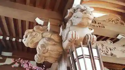 水宮神社の狛犬