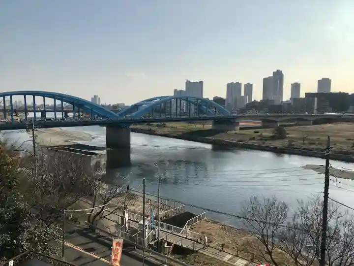 多摩川浅間神社の周辺