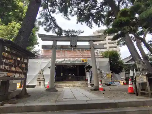 松原神社の鳥居