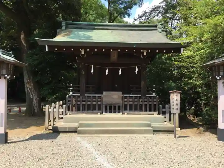 武蔵一宮氷川神社の末社・摂社