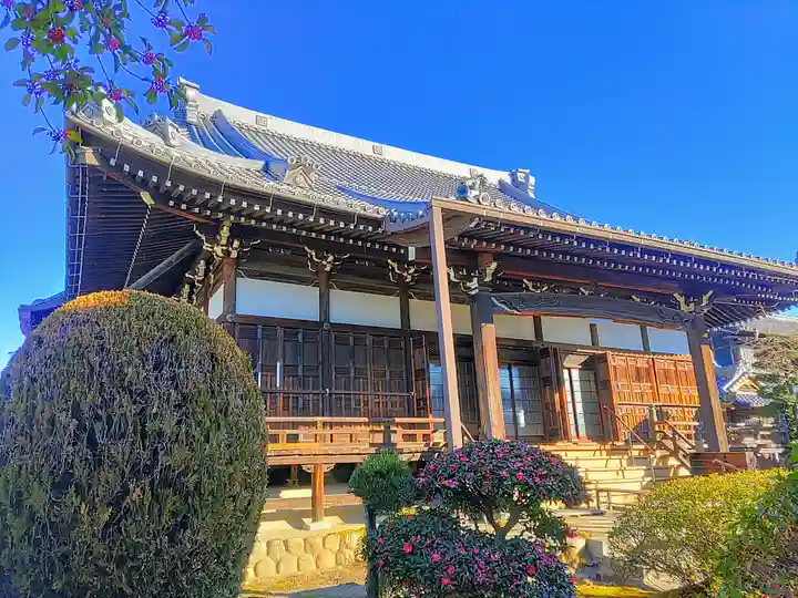 定力寺の本殿・本堂