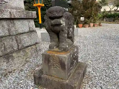 長良神社の狛犬