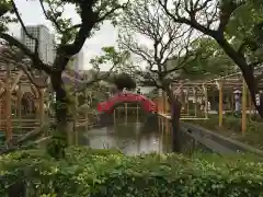 亀戸天神社の庭園