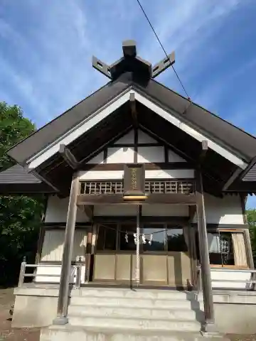 計呂地神社の本殿・本堂