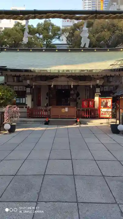 露天神社(お初天神)の本殿・本堂