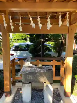 天明稲荷神社の手水舎