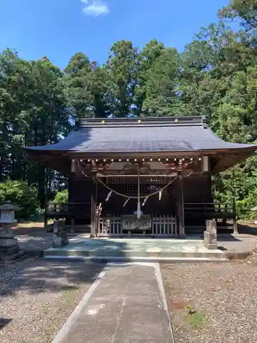 小川温泉神社の本殿