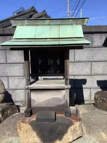 稲荷神社、他不明社　五郎丸初生地　山神の末社・摂社