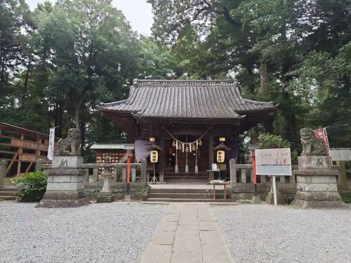 間々田八幡宮の本殿・本堂