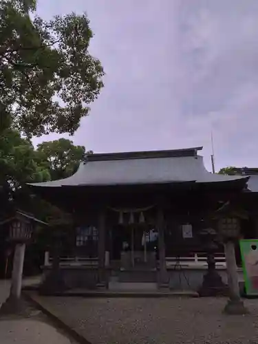 四山神社の本殿・本堂