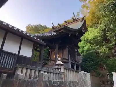 志筑神社の本殿