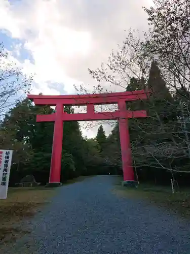 砥鹿神社（奥宮）の鳥居