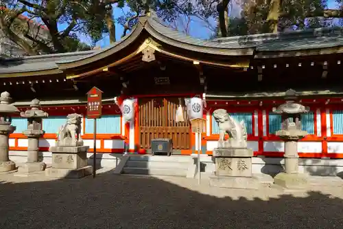 杭全神社の本殿・本堂