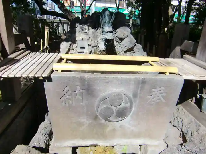 武蔵野八幡宮の手水舎