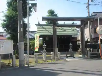 神明宮(宿篠葉神明神社)(埼玉県)