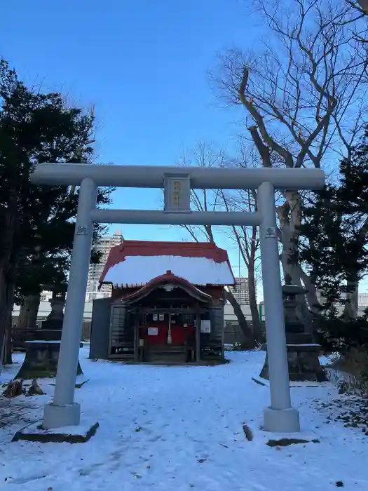 難得龍神社の鳥居