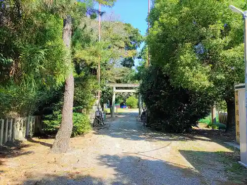 勝幡神社の鳥居