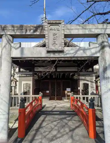 六孫王神社の鳥居