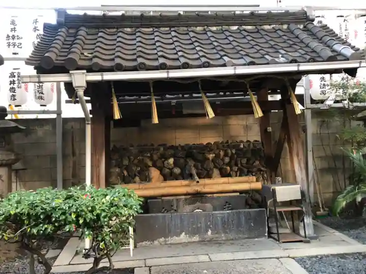 サムハラ神社の手水舎