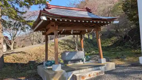 厚岸神社の手水