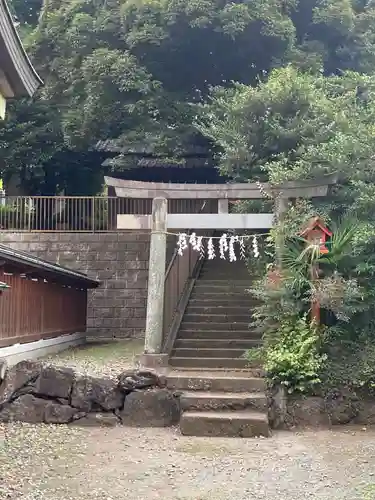 氷川神社の鳥居