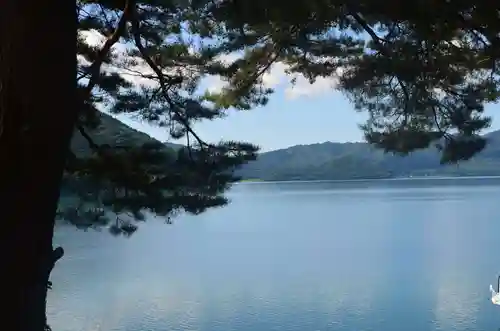 御座石神社の景色