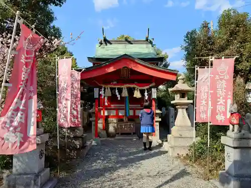 生島神社の本殿・本堂