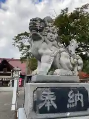 當麻神社の狛犬