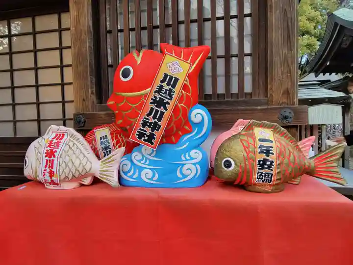 川越氷川神社の授与品その他
