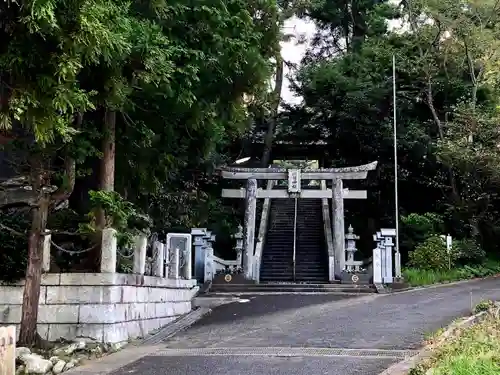 川勾神社の鳥居