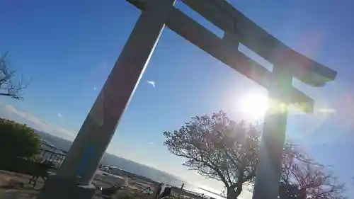 鹿島御児神社の鳥居