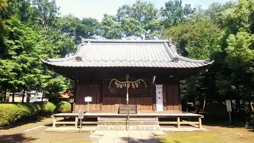 大井氷川神社の本殿