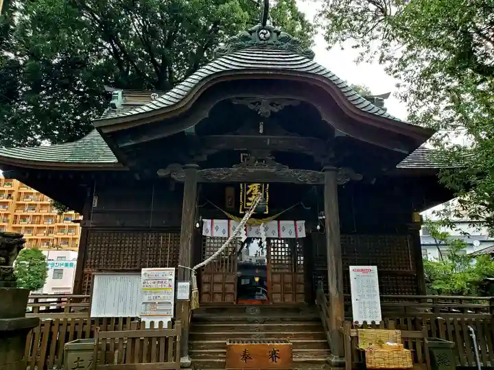 阿邪訶根神社の本殿・本堂