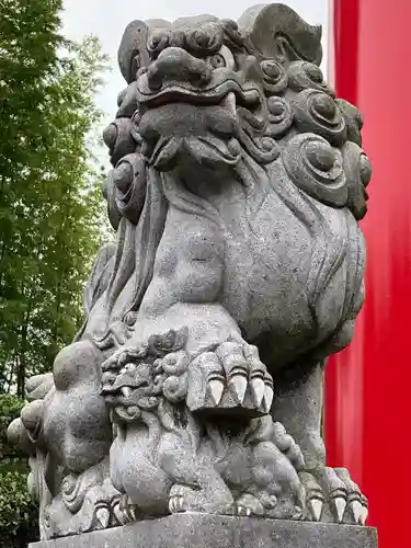 武州柿生琴平神社の狛犬