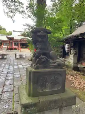 武蔵野八幡宮の狛犬