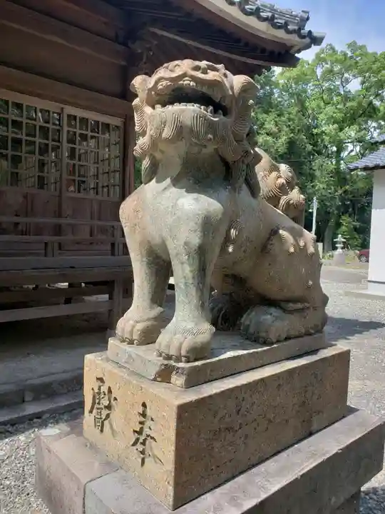 福母八幡宮の狛犬
