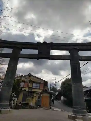 金峯山寺の鳥居