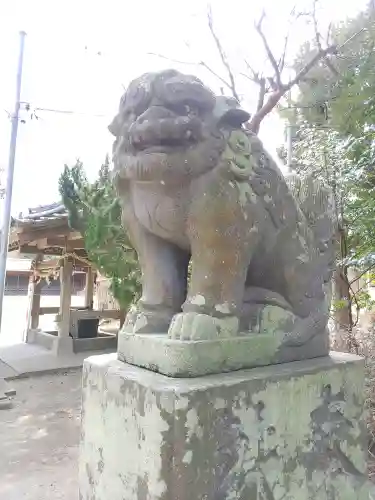 鶴谷八幡宮の狛犬