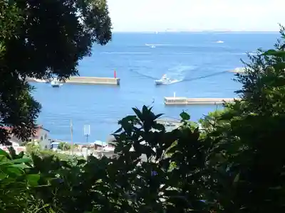走水神社の周辺