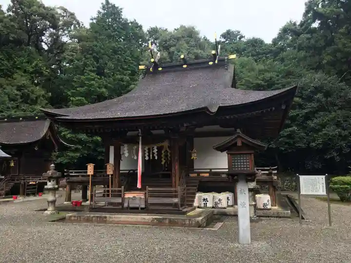 御上神社の本殿・本堂