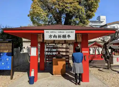 山田天満宮の像