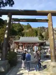 大山阿夫利神社の鳥居