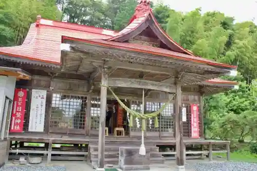 日鷲神社の本殿