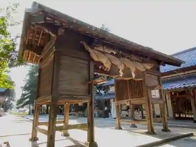 揖夜神社の山門・神門