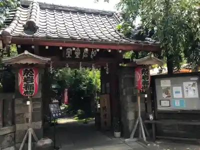 陽運寺の山門・神門