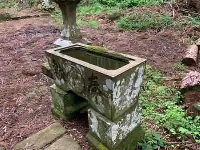 諏訪神社の手水舎